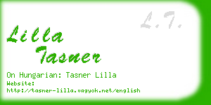 lilla tasner business card